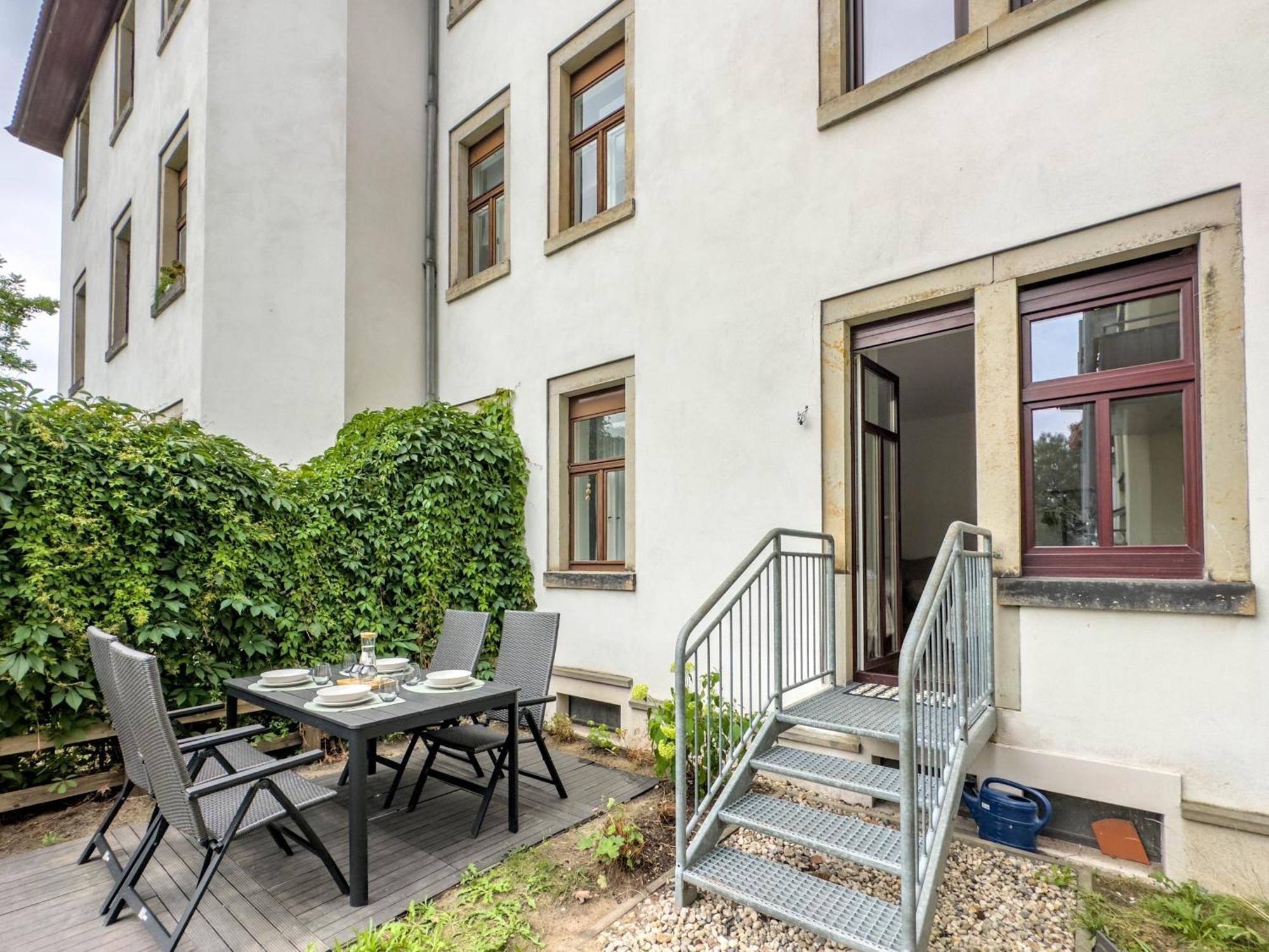 Design 2R Apartment Dresden Neustadt - Garten - Elbnahe - Airport Εξωτερικό φωτογραφία